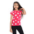 Diadora Girls Cotton Printed T-Shirt